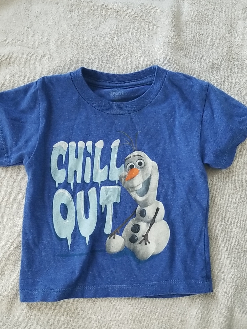 Frozen "Chill Out" Olaf Graphic Kids T-Shirt